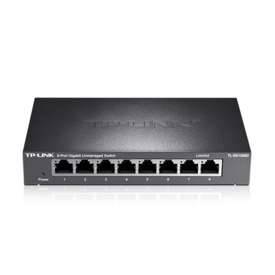 TP-Link TL-SG1008D 8口全千兆交换机模块铁壳1000M以太网络监控